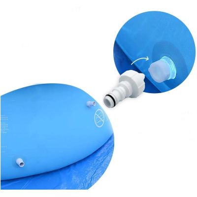 23. EXPANSION SWIMMING POOL WITH FILTER PUMP 240X63CM 17792EU