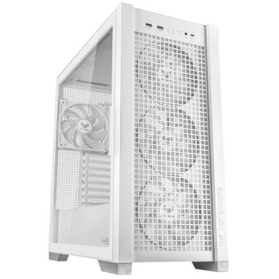 12. Asus TUF GAMING GT302 TG ARGB WHITE Case