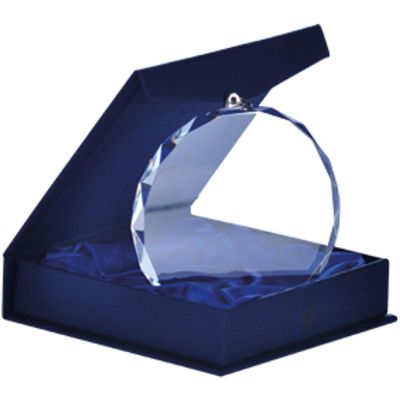 6. Glass medal with case