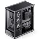 7. Jonsbo D401 PC Gehäuse, Midi Tower, ATX, Tempered Glass - black