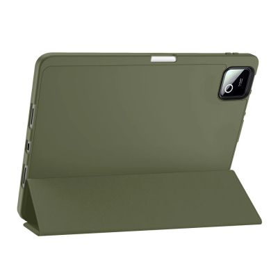6. Tech-Protect SmartCase Pen case for Xiaomi Pad 11.2" - olive
