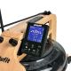 22. VIRTUFIT ELITE WOODEN ROWING MACHINE WITH WATER RESISTANCE - WOOD/OAK