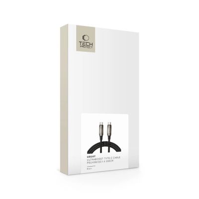 7. Tech-Protect UB10T Ultraboost USB-C PD240W/QC4.0 Cable 200cm - Black
