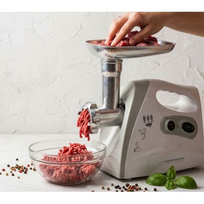 13. Esperanza EKM012E meat grinder (600W; white)