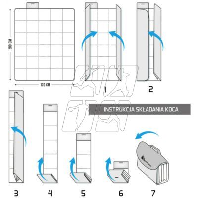 10. Meteor 77054 picnic blanket