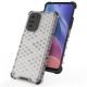 6. Honeycomb Case armor cover with TPU Bumper for Xiaomi Redmi K40 Pro+ / K40 Pro / K40 / Poco F3 transparent