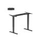 2. Equip 650815 Standing Desk Frame Electric Current 2 x Legs Black