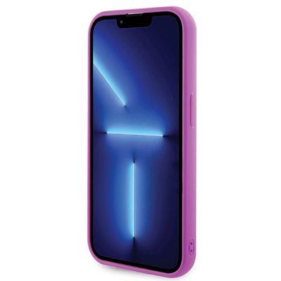 5. Guess Disco Metal Script case for iPhone 15 Pro - pink