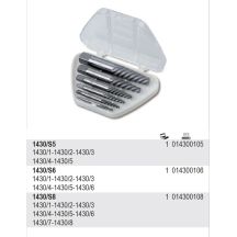 BETA screw extractor set, 8 pieces, 1430/S8