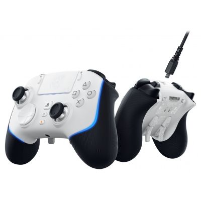 10. Razer Wolverine V2 Pro White Gamepad Analog/Digital PC, PlayStation 5