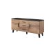 Chest of drawers LOTTA 150 2D3S wotan + matt black