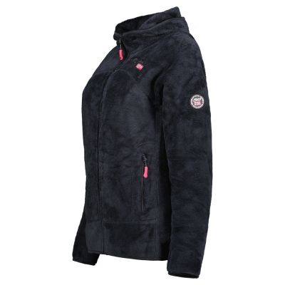 2. Geographical Norway Women’s Fleece Jacket UPALOOD BLACK DB LADY 047-1 (WZ4195F/GN-BLACK)