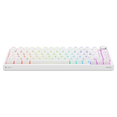 11. SAVIO MECHANICAL KEYBOARD ASTRAL WHITE OUTEMU WHITE JADE RGB