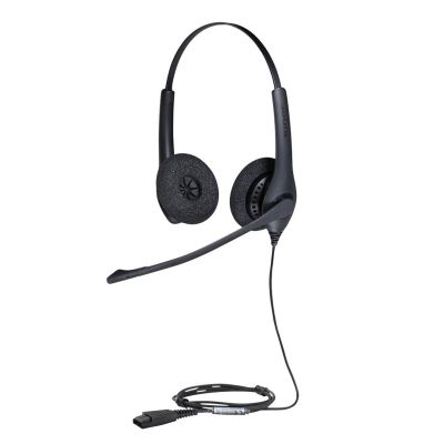 3. Jabra Biz 1500 Headset Wired Headband Office/Call Center Bluetooth Black