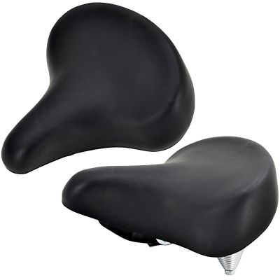 2. ENERO BLACK WIDE CITY BICYCLE SADDLE