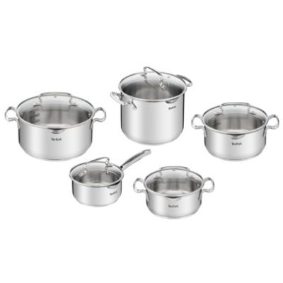 TEFAL Duetto+ pot set 10 pieces G719SA74