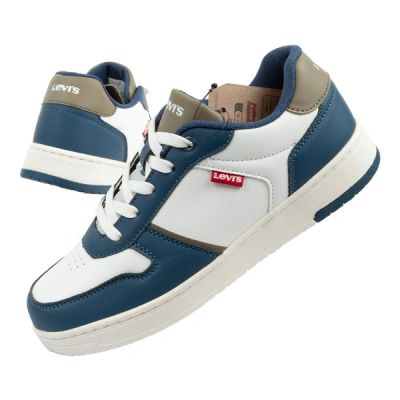 Levi's Kick Se children's sports shoes youth white comfortable fashionable