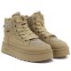 4. Beige Big Star UU274166 women's platform snow boots