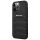2. AMG AMHCP14XGSEBK iPhone 14 Pro Max 6,7 "black / black hardcase Leather Debossed Lines