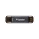 4. Transcend ESD310C Thunderbolt Technology 128GB USB Type-A / USB Type-C USB 3.2 Gen 2x2 Black