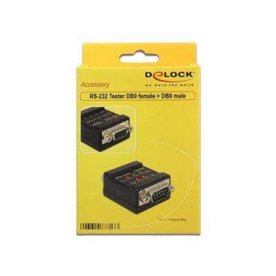 2. DeLOCK 2xDB9 DB9 Black