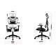 10. Huzaro Combat 8.0 White Gaming Chair