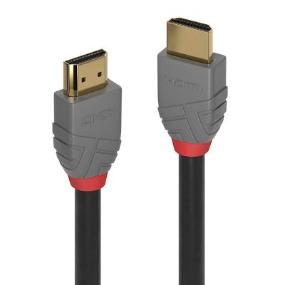 Lindy 36968 HDMI Cable 15m HDMI Type A (Standard) Black, Gray