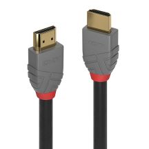 Lindy 36968 HDMI Cable 15m HDMI Type A (Standard) Black, Gray