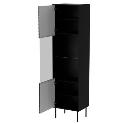 2. CORTINA display cabinet 53x40x182 black