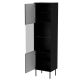 2. CORTINA display cabinet 53x40x182 black