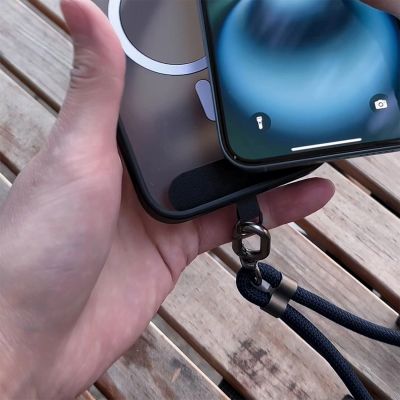 7. Dudao L20Max 65W 4-in-1 Cable with Lanyard USB-C to USB-C with Lightning and USB-A Adapters - Blue