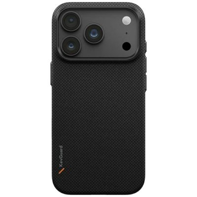 2. Uniq Keva EDGE Magclick Charging Case for iPhone 18 Pro / 17 Pro - Black