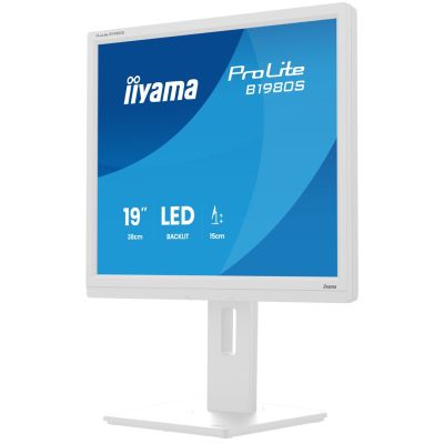 4. iiyama ProLite B1980S-W1 computer monitor 48.3 cm (19") 1280 x 1024 px SVGA LED White