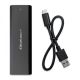 7. QOLTEC M.2 SATA SSD CASE | NVME | USB TYPE C