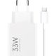 2. Xiaomi MDY-16-EF 1xUSB-A 33W Wall Charger with 3A USB-C Cable - White