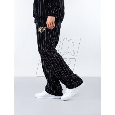 3. Sean John Vintage Pinstripe Velours Trackpants M 6004556