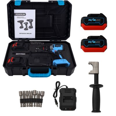 4. Extralink Powerlink Cordless Impact Drill with Handle PWL-06 13MM 20V 2X4AH