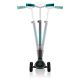 10. Globber Master Prime 3-wheel scooter / Black - Teal 664-105
