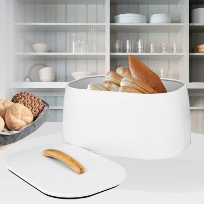 2. Bread box MR-1675-WHITE MAESTRO