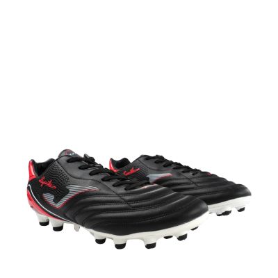 2. Joma Aquila FG football boots black and red AGUW2241