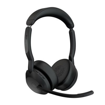 6. Jabra Evolve2 55 Wireless Headset, Link380c MS Stereo Stand