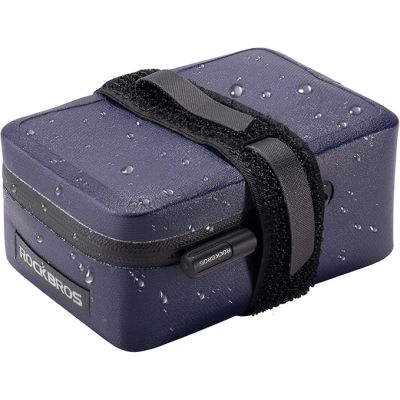 Rockbros bicycle saddle bag 0.4L blue