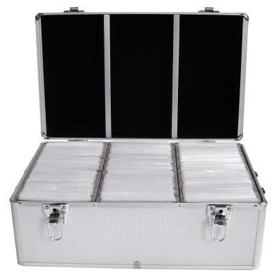 3. MediaRange BOX77 CD Cases Boxed 500 Discs Silver