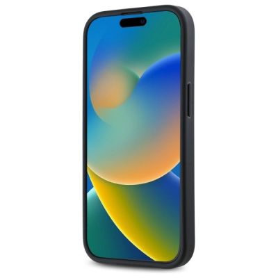 5. DKNY Quilted Stack Logo iPhone 14 Case - Black