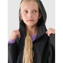 Children's transitional raincoat with rubber coating 4F Junior 4FJWSS24TJACU217-20S