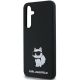 6. Karl Lagerfeld Silicone Choupette case for Samsung Galaxy A35 - black