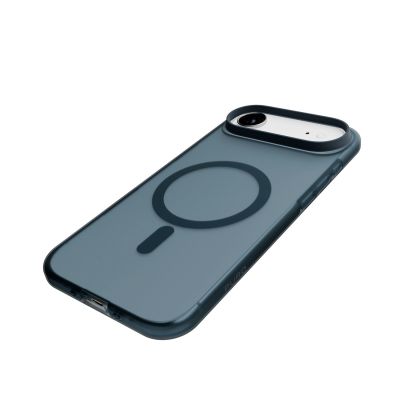 9. Puro Daylight Magsafe Compatible Silicone Case for iPhone 17 Air - Translucent Turquoise