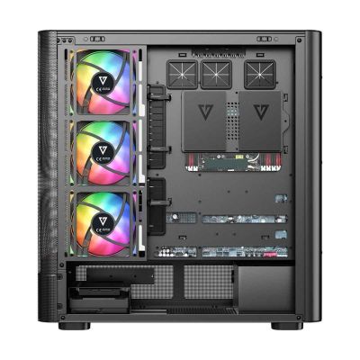 5. MODECOM VOLCANO AQ 500 ARGB MIDI BLACK CASE