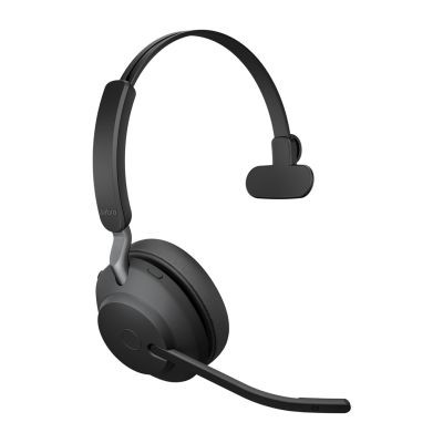 3. Jabra Evolve2 65 UC Mono Wireless On-Ear Headphones USB-A + Stand