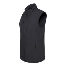 Women’s Softshell Vest Trail (ebony gray)